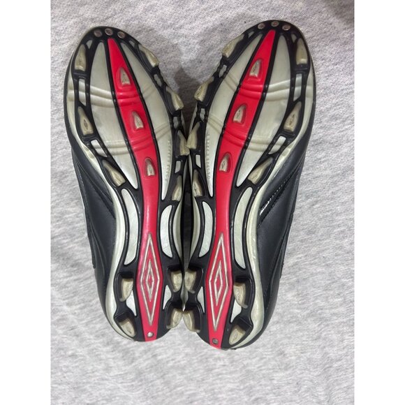 Umbro X-600-A Football Boots Size 8 With Stud Fastener Black - Picture 9 of 11